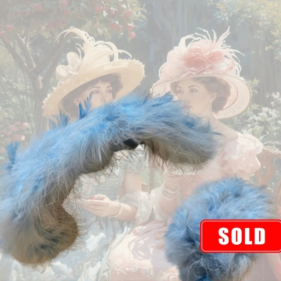Accessories - Fancy Feather Fascinator Vintage Hat